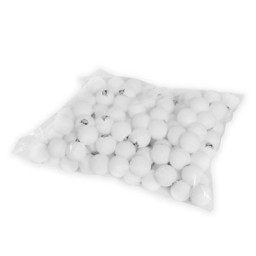 М'ячі для настільного тенісу, 140 штук (білий) фото