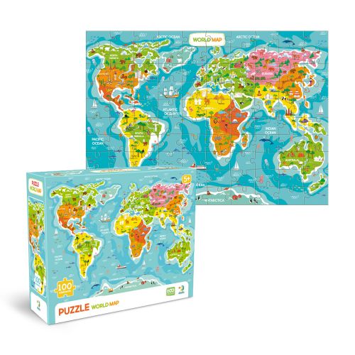 Пазл «Карта мира»  мініатюра фото 1