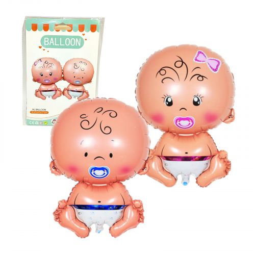 Фольгована повітряна кулька "Малюк", розмір 47*71 см  мініатюра фото 1