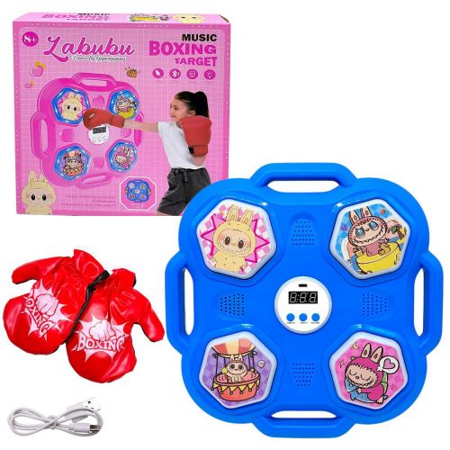 ЕЛЕКТРОННИЙ БОКС "Лабубу" (30,5х7х30,5 см) (СИНІЙ)  мініатюра фото 1