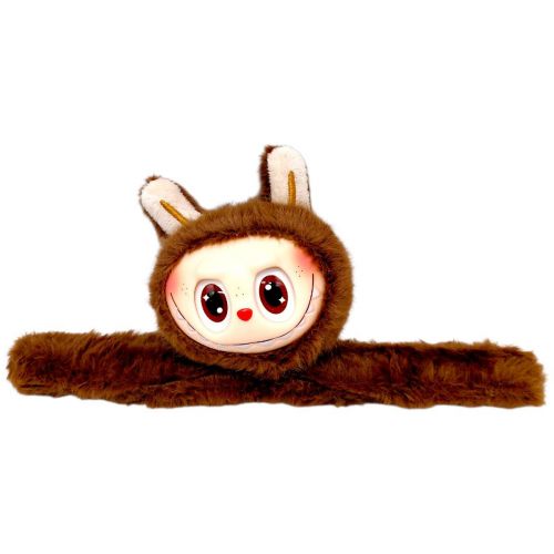 СЛЕП-БРАСЛЕТ LABUBU 9СМ (КОРИЧНЕВИЙ)  мініатюра фото 1