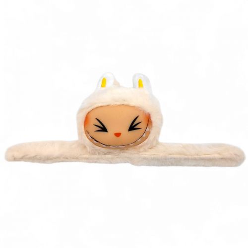 СЛЕП-БРАСЛЕТ LABUBU 9СМ (БІЛИЙ)  мініатюра фото 1