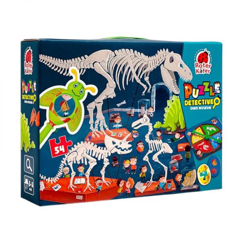 Гра настільна "Пазли-детективи.  Музей динозаврів"  мініатюра фото 1