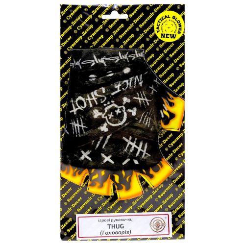 Ігрові рукавички "THUG"  мініатюра фото 1
