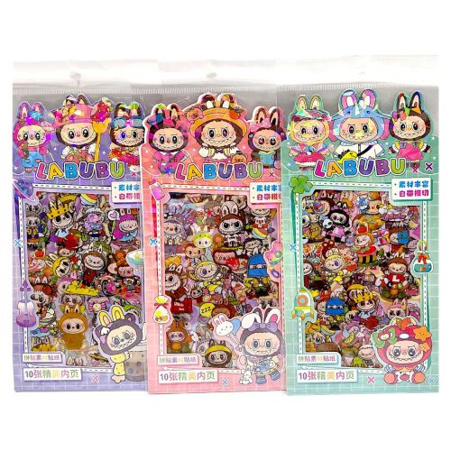 Наліпки декоративні "Лабубу"  мініатюра фото 1