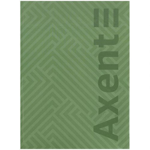 Книга записна А4-, 203*273 мм,96арк. , кліт. , Pattern, зелена  мініатюра фото 1