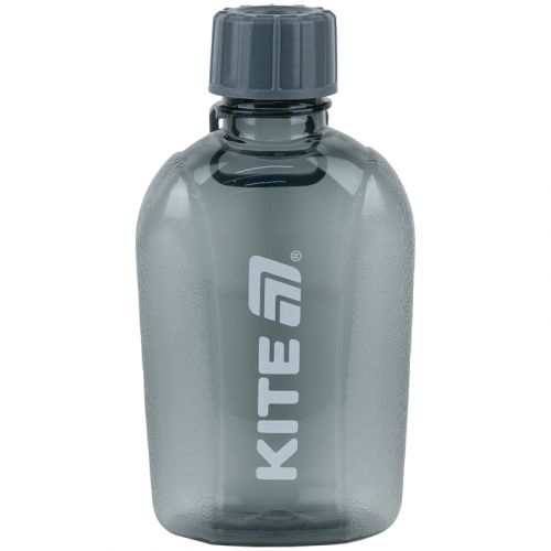 Пляшка для води, 650 мл, сіра  мініатюра фото 1