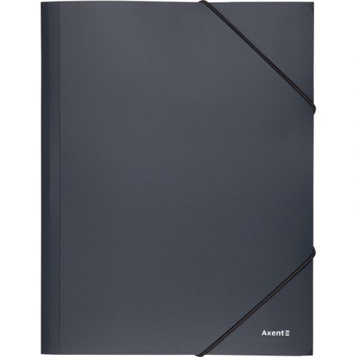 Папка на гумках, А4, сіра  мініатюра фото 1