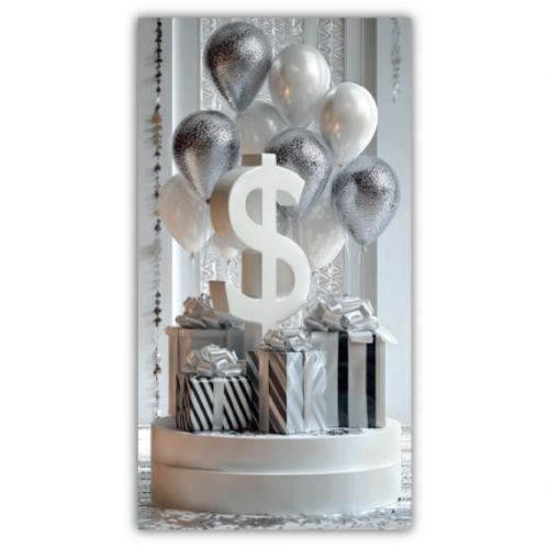 Конверт вітальний (для грошей)  мініатюра фото 1