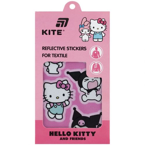 Набір стікерів світловідбиваючих для текстилю, HK  мініатюра фото 1