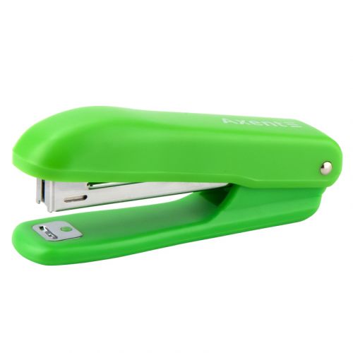 Степлер Standard пласт. , №10/5, 15 арк. , салатовий  мініатюра фото 1