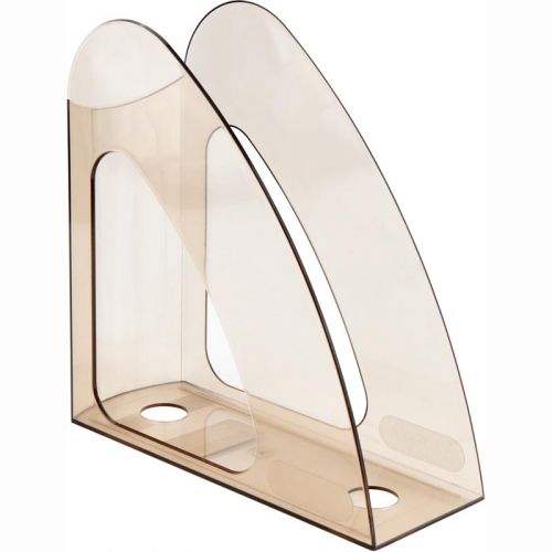 Лоток вертикальний 24х9х24см, димчатий  мініатюра фото 1