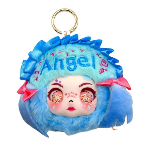 Іграшка-брелок мʼяконабивна "Ангел ночі Еліс" серія Ангели та Демони 9 см.  мініатюра фото 1
