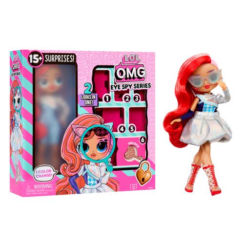 ИгровойнаборскуклойL. O. L. Surprise!серииO. M. G. Eye Spy–Шпионка  мініатюра фото 1