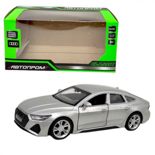 Уцінка.  Машина металева "Автопром.  Audi RS7" (сіра) немає керма  мініатюра фото 1