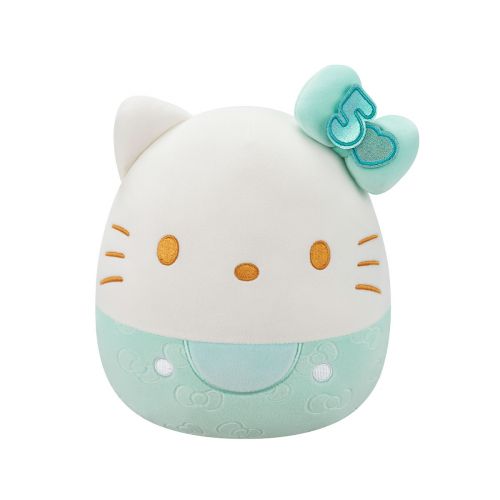 М'яка іграшка Squishmallows – Хелоу Кітті у смарагдовому (20 cm)  мініатюра фото 1