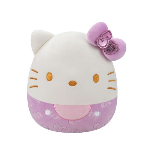 М'яка іграшка Squishmallows – Хелоу Кітті в пурпуровому (20 cm)  мініатюра фото 1