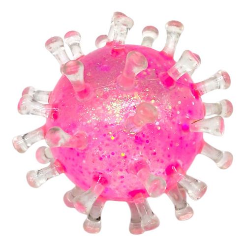 ІГРАШКА-АНТИСТРЕС ВІРУС  (РОЖЕВА)  мініатюра фото 1