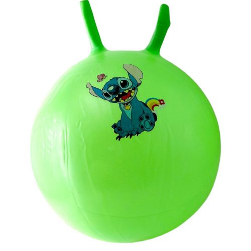 М'яч для фітнесу герой, діаметр 43 см (зелений)  мініатюра фото 1