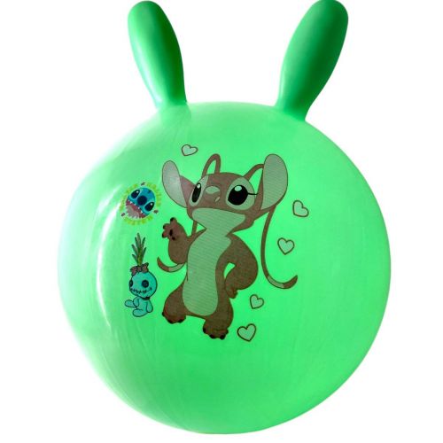 Мʼяч для фітнесу герой, діаметр 43 см (зелений)  мініатюра фото 1