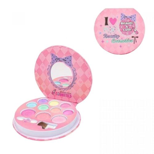 Уцінка.  Косметика румяна, тіні, аплікатори, в пакеті   Основа відійшла від упаковки  мініатюра фото 1