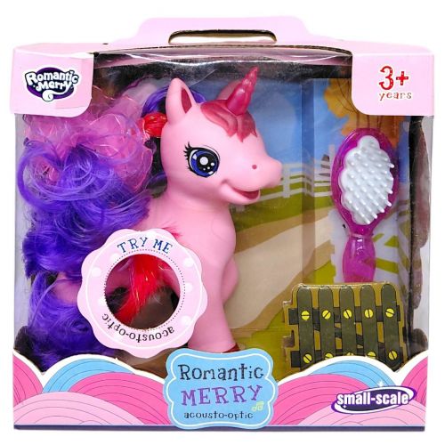 Уцінка.  ПОНІ ЄДИНОРІГ (РОЖЕВИЙ) Не працює світло, звук  мініатюра фото 1