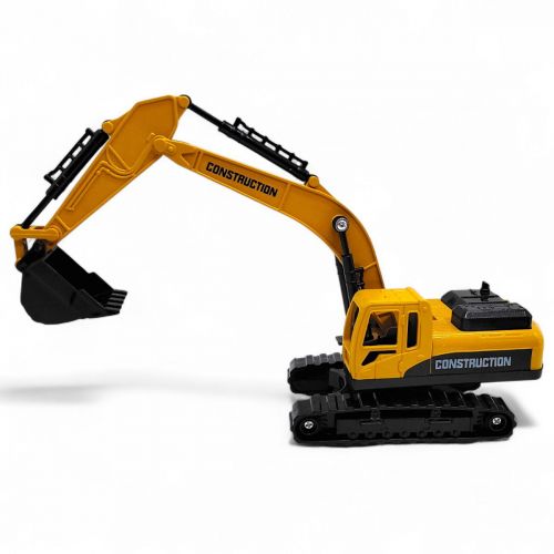 Екскаватор інерційний, пластиковий  мініатюра фото 1