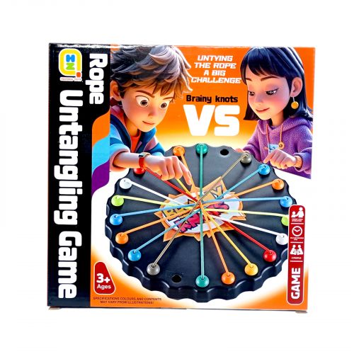 Настольная игра "Запутанные веревки: Кто развяжет первый?"  мініатюра фото 1