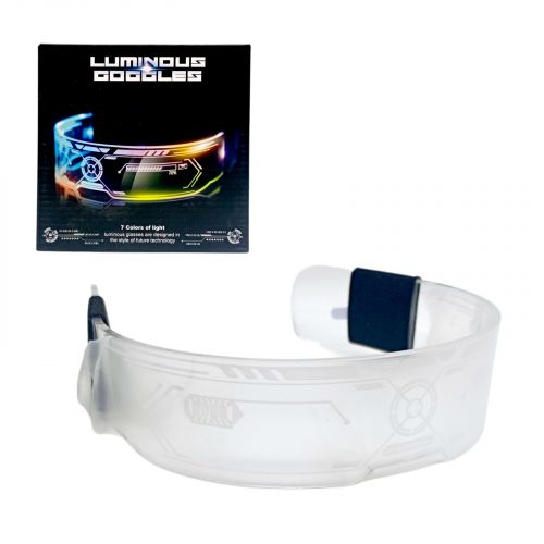 Очки с подсветкой для вечеринки  мініатюра фото 1