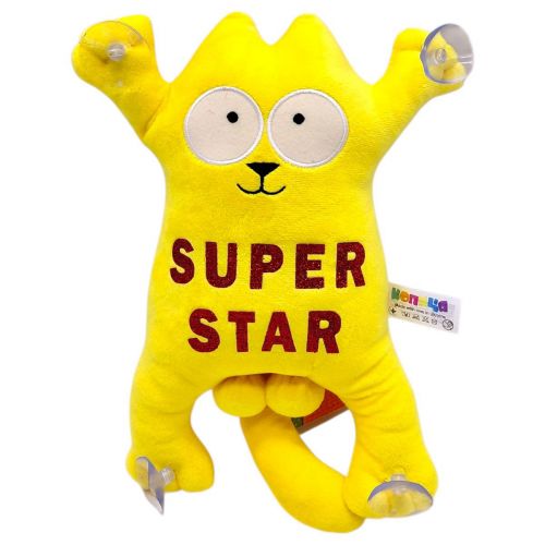 Іграшка мʼяка "Кіт Саймон", 25 см (SUPER STAR)  мініатюра фото 1
