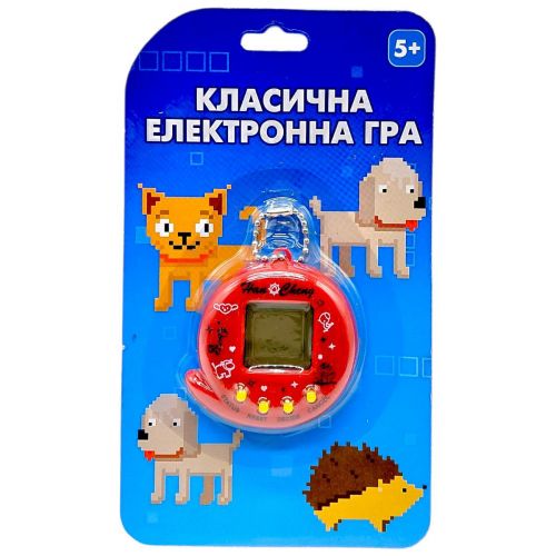 ЕЛЕКТРОННА ГРА ТАМАГОЧІ (ЧЕРВОНИЙ)  мініатюра фото 1