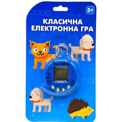 ЕЛЕКТРОННА ГРА ТАМАГОЧІ (СИНЯ)  мініатюра фото 1