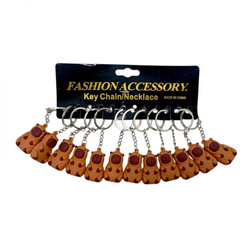 Брелоки Капібара гумові 11 см  мініатюра фото 1