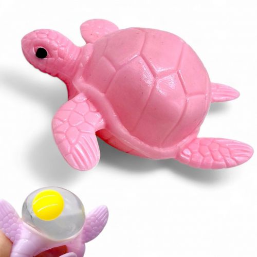 АНТИСТРЕС "ЧЕРЕПАШКА" 8 СМ (РОЖЕВА)  мініатюра фото 1