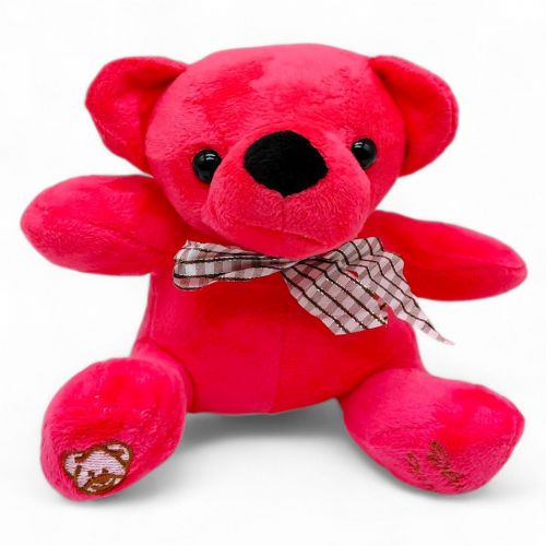 МʼЯКА ІГРАШКА ВЕДМЕДИК 15 СМ (РОЖЕВИЙ)  мініатюра фото 1