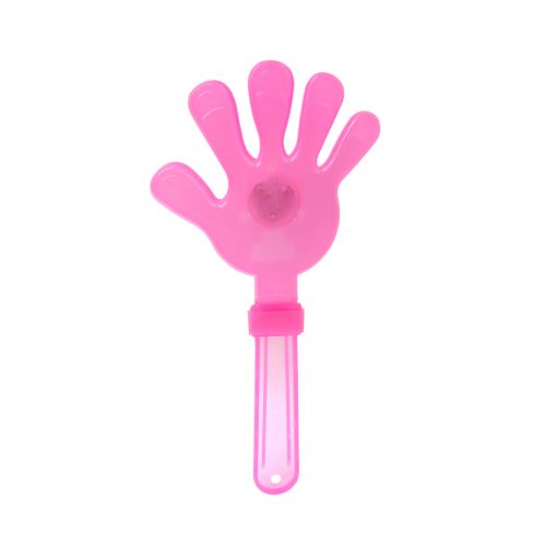 ПАЛИЧКА, ЩО СВІТЯТЬСЯ ДОЛОНІ-ХЛОПАВКИ 27 СМ (РОЖЕВА)  мініатюра фото 1