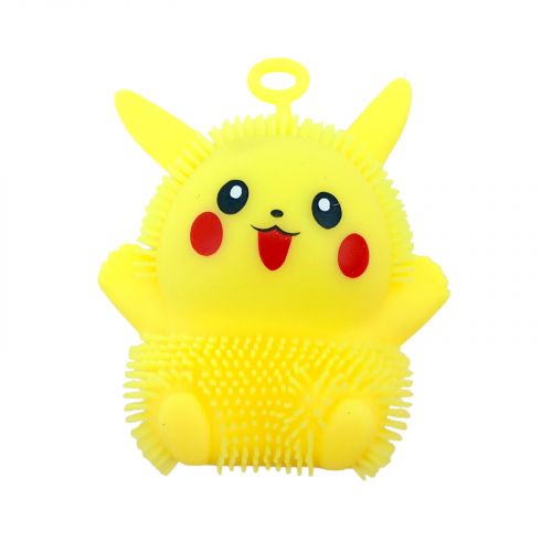 СЯЮЧИЙ СИЛІКОНОВИЙ АНІМЕ ПІКАЧУ (ЖОВТИЙ)  мініатюра фото 1