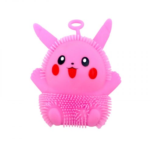 СЯЮЧИЙ СИЛІКОНОВИЙ АНІМЕ ПІКАЧУ (РОЖЕВИЙ)  мініатюра фото 1