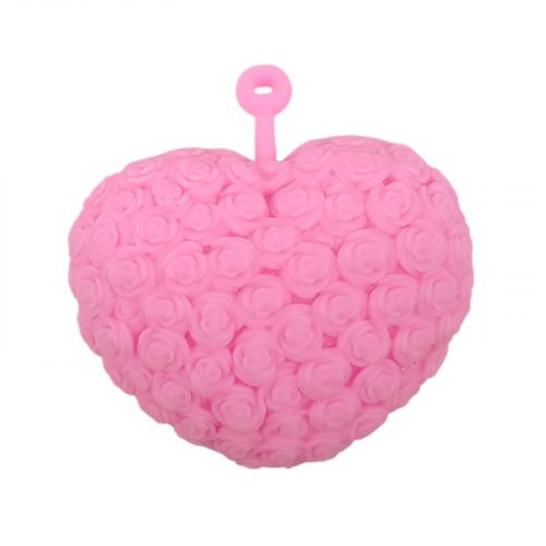 СЕРЦЕ, ЩО СВІТИТЬСЯ (РОЖЕВЕ) 10 см.  мініатюра фото 1