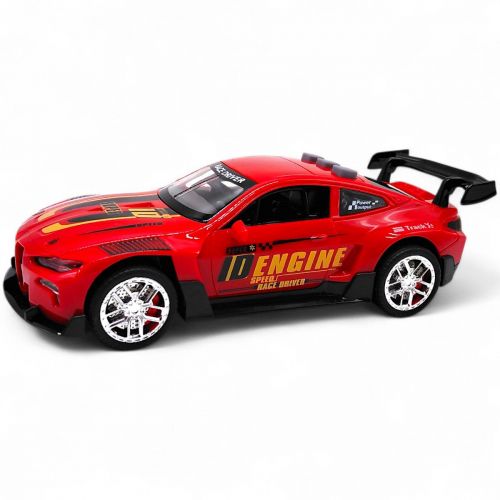 МАШИНКА ИНЕРЦИОННАЯ "BMW M4 COMPETITION RACING" (КРАСНАЯ)  мініатюра фото 1