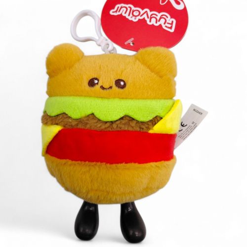 Іграшка мʼяконабивна "Няшний бургер" серія Фуддіки  мініатюра фото 1