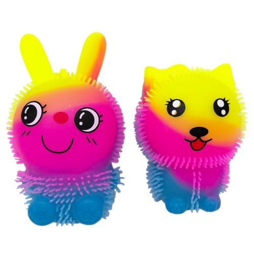 Їжак, що світиться з вушками 10 см.  (мікс видів)  мініатюра фото 1