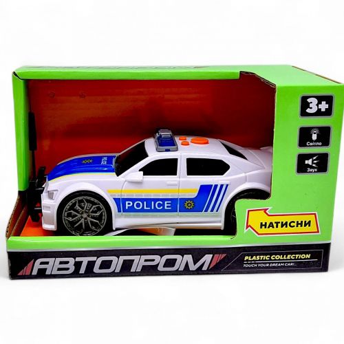 Машина АВТОПРОМ (світло, звук) коробка 18*10,5*8,5 см  мініатюра фото 1