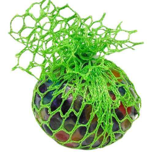 Анстистрес в сітці "Мізки" (ЗЕЛЕНИЙ)  мініатюра фото 1