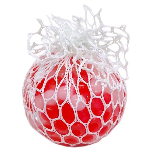 Анстистрес в сітці "Мізки" (ЧЕРВОНИЙ)  мініатюра фото 1