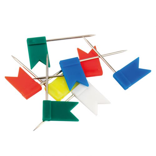 Кнопки-цвяшки кольорові, 30 шт  мініатюра фото 1