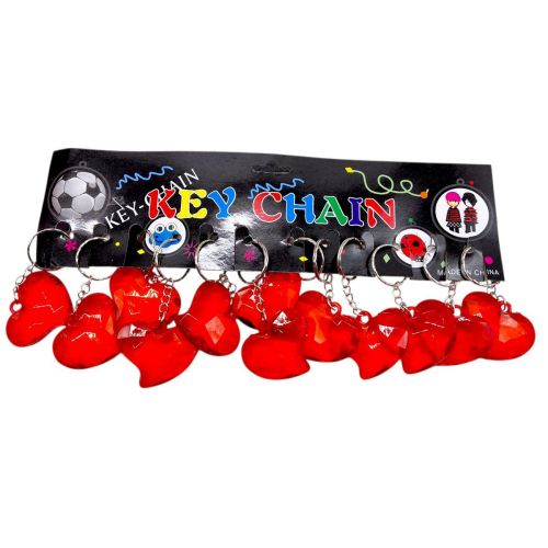 Брелки "Сердечка" (12 штук)  мініатюра фото 1