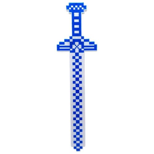 Уцінка. МЕЧ МАЙНКРАФТ/MINECRAFT, СВІТИТЬСЯ (БІЛИЙ) Не працює світло та звук фото