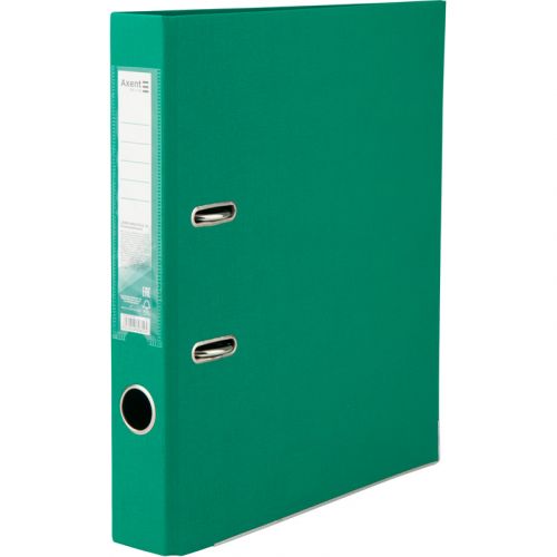 Регистратор двустор.  PP 5 cм, собр, зел  мініатюра фото 1