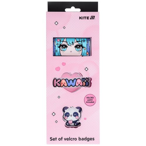 Набір бейджів на липучці, 3 шт. , 3012-1  мініатюра фото 1